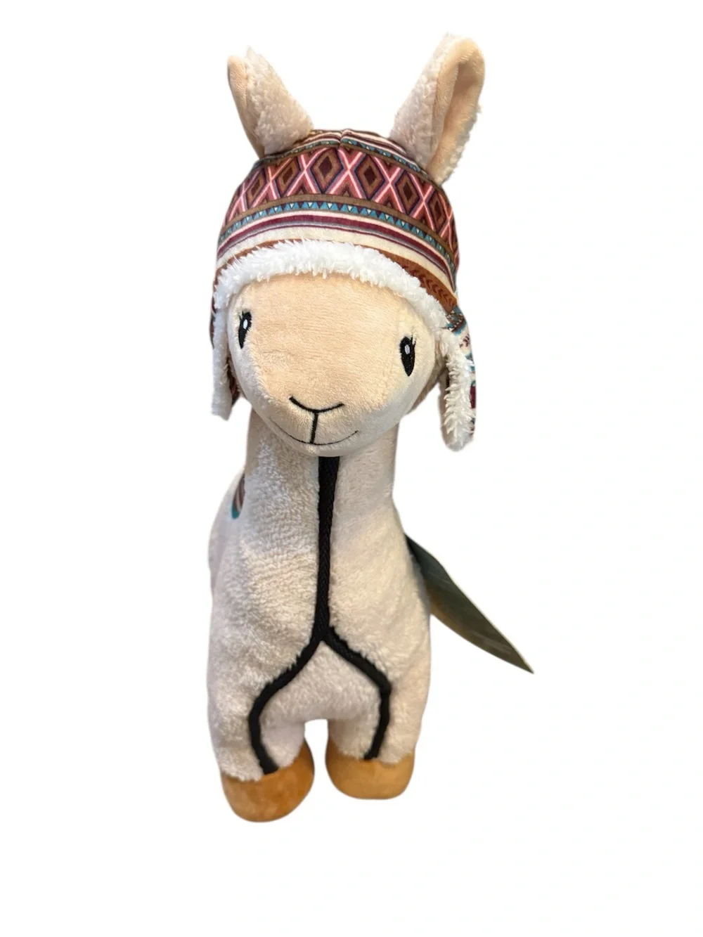 Think Dog Land Of Llamas 19” Plush Squeaky  Toy Pets Dog Chew Toy Lama